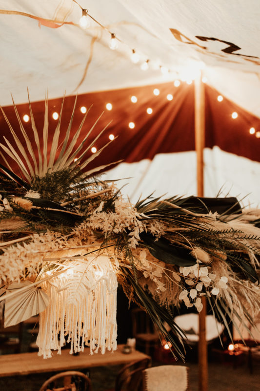 A bohemian festival wedding in Borkum Germany with Harry Potter theme and food truck